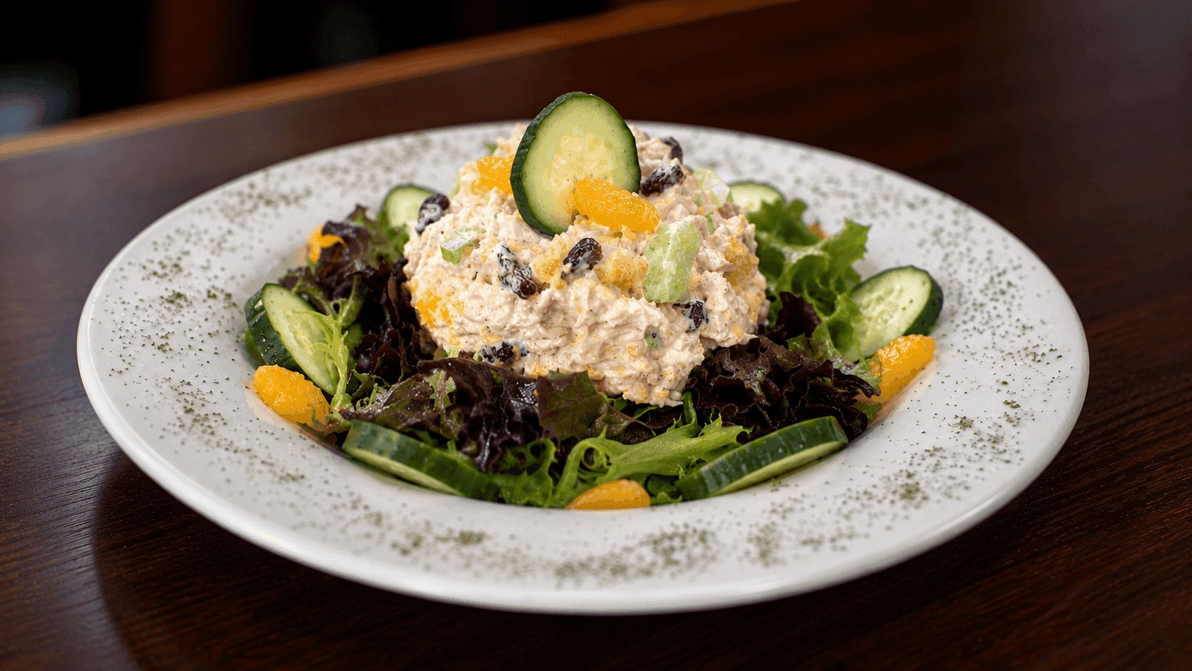 Smoked chicken salad