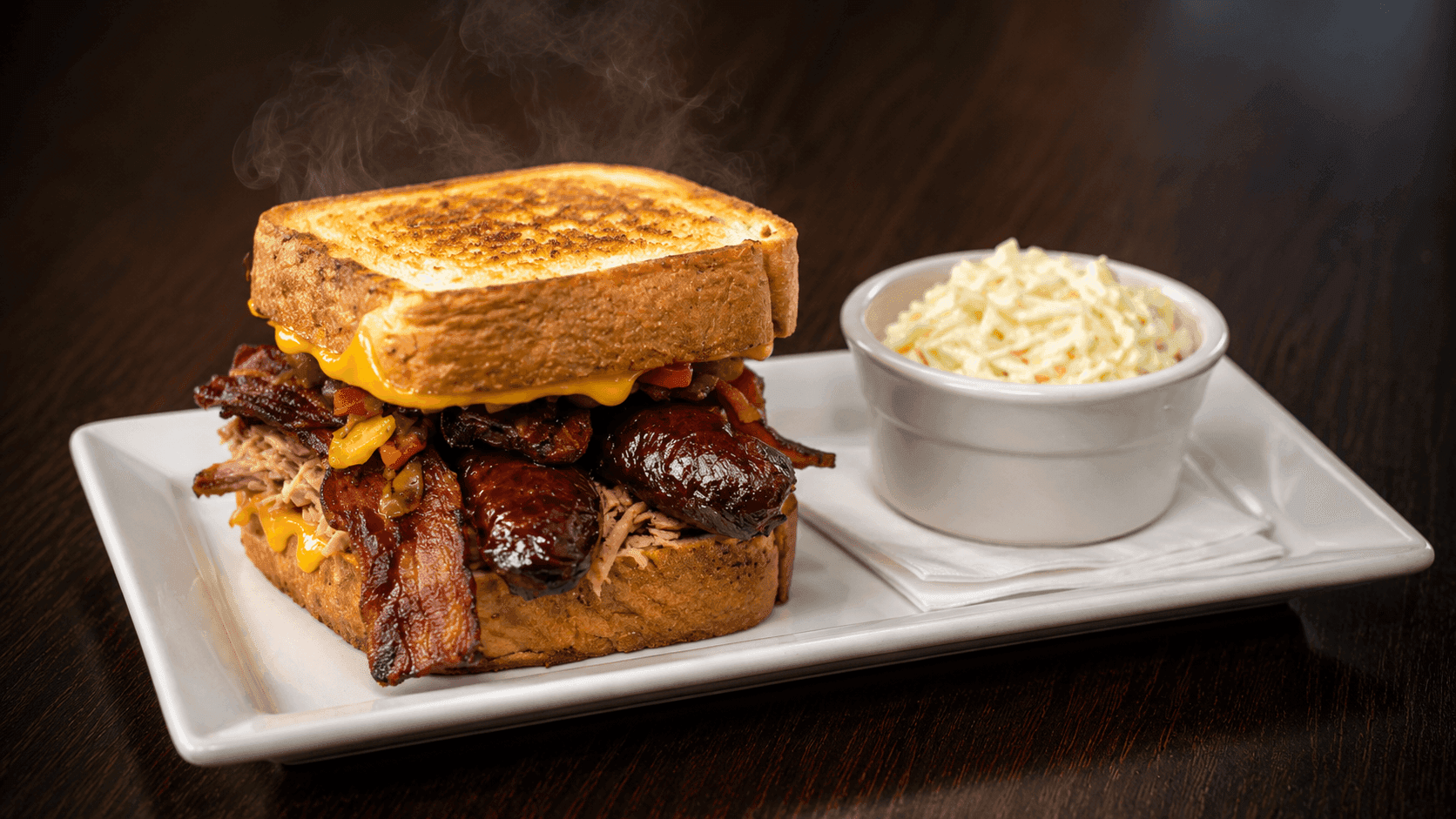 Three Little Pigs sandwich