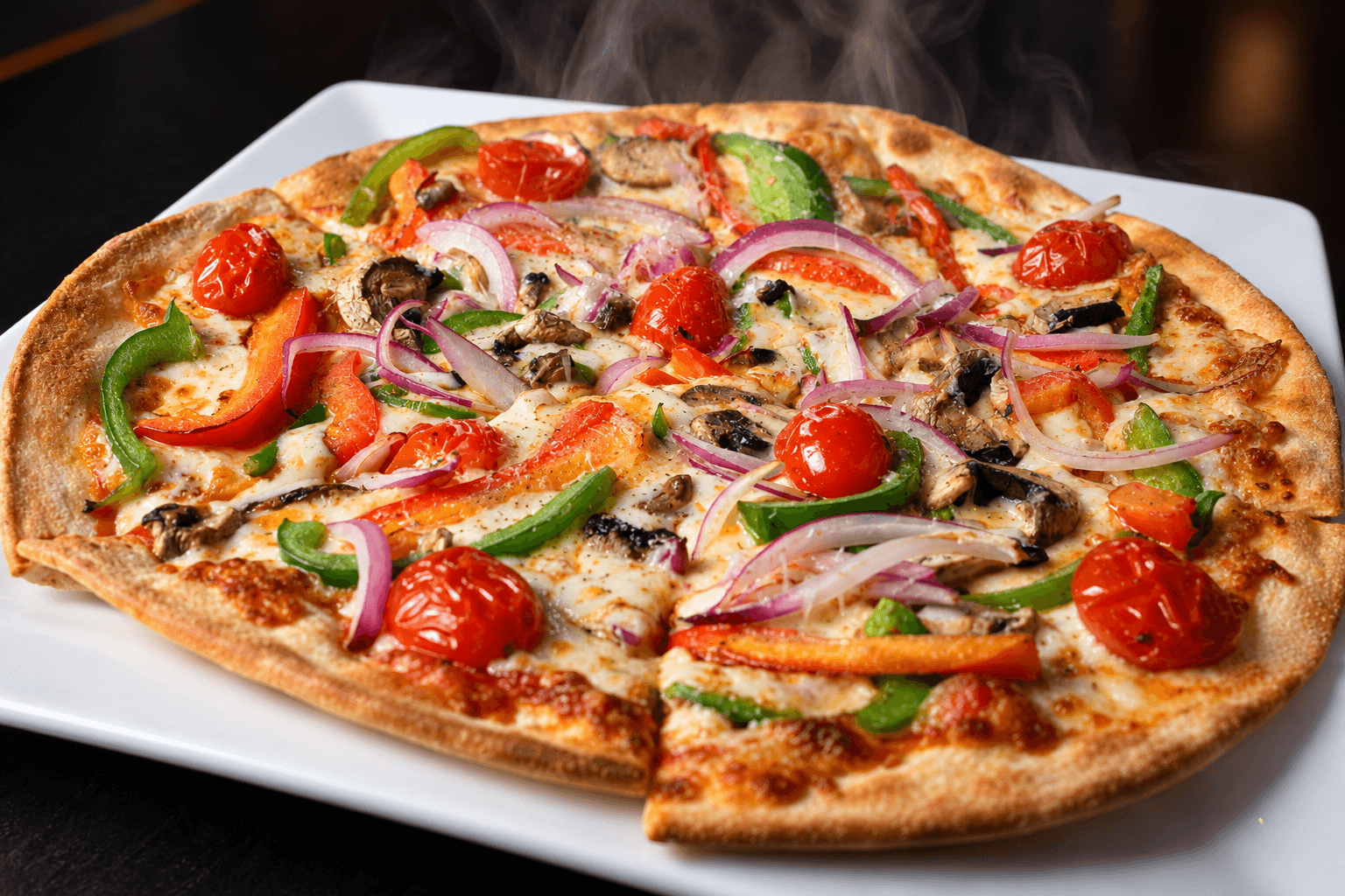 Veggie Deluxe pizza